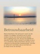 Betrouwbaarheid