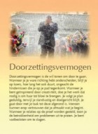 Doorzettingsvermogen