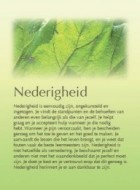 Nederigheid