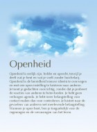 Openheid